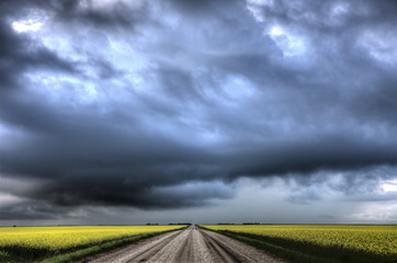 Obraz premium Storm Clouds Saskatchewan