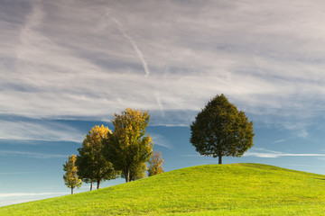 On the golf course in Prague