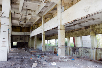 abandoned factory Poland