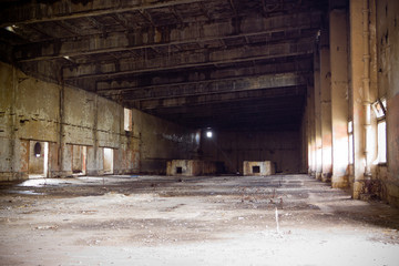 Fototapeta na wymiar abandoned factory Poland