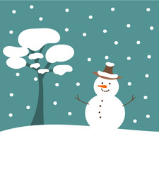 Christmas snowman