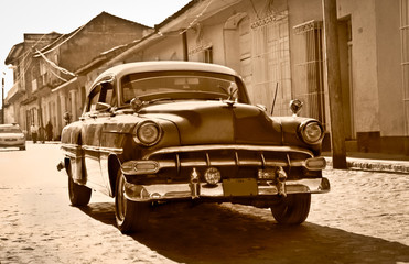 Klassieke Chevrolet in Trinidad, Cuba