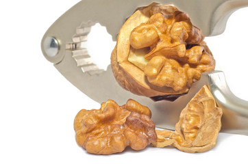 a walnut in the split kind