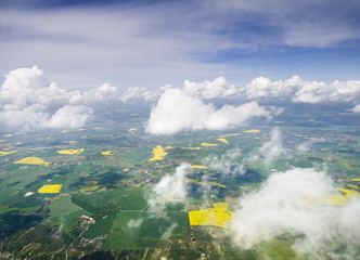 Aerial landscape