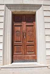 Church of St. Maria delle Grazie. Sant'Agata di Puglia. Italy.