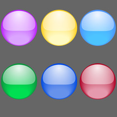 Colorful buttons