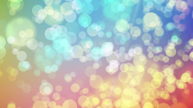 many balls on a colored background