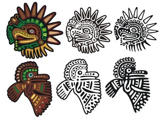 Mayan bird gods