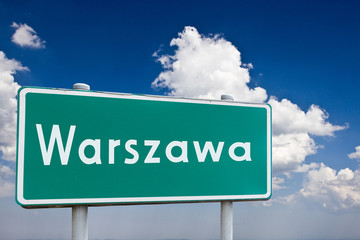 Znak Warszawa - obrazy, fototapety, plakaty