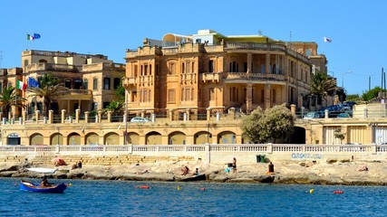 Coastal Embassy Buildings in Ta Xbiex, Malta