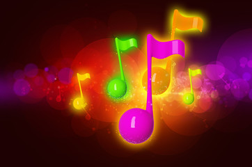 musical notes