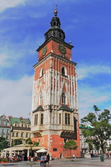 Naklejka premium Krakau Rathausturm