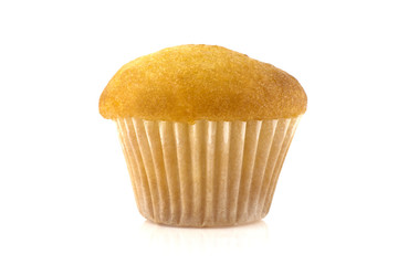 muffin on a white background