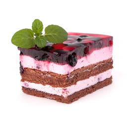 Delicious  cake piece