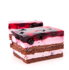 Delicious  cake piece