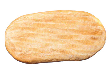 long loaf isolated on a white background