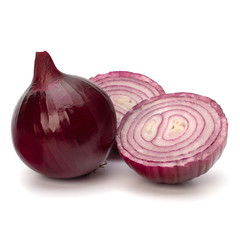 Red sliced onion