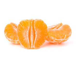 Orange mandarin or tangerine fruit