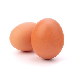 two eggs