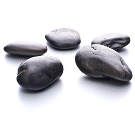 Zen pebbles. Stone spa and healthcare concept.