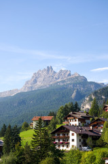 Fototapeta premium Cortina d´Ampezzo - Dolomiten - Alpen
