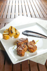 Pork tenderloin medallions