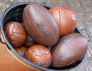 Leather balls