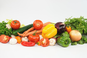 Obraz na płótnie Canvas Group of different vegetables