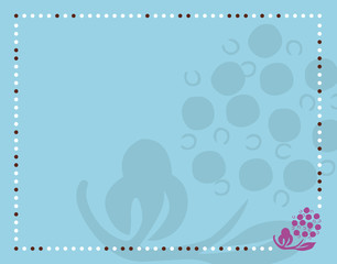 植物模様のパターン