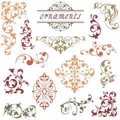 Victorian Scroll Ornaments © Giraphics