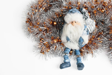 Xmas decoratoins. Santa doll