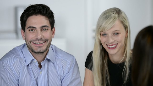 ehepaar wird beraten