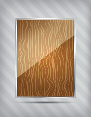 wooden pattern on the striped background
