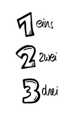 123...eins - zwei - drei ...