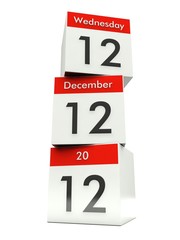 12.12.12 - Unique Day - Wednesday 12 December 2012