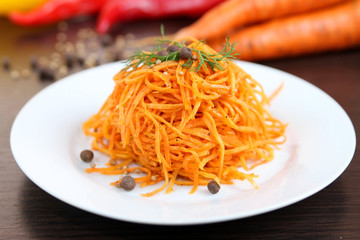 Korean carrot salad