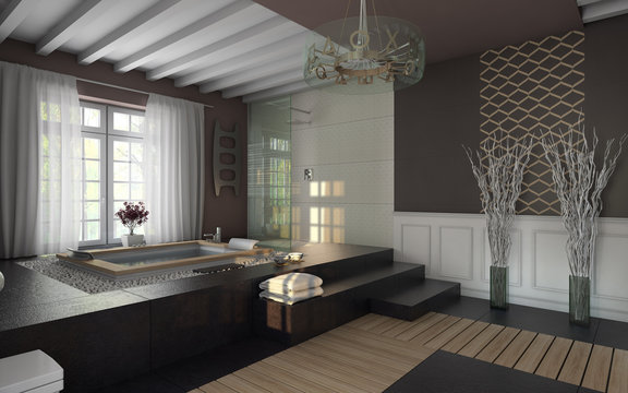 luxury bathroom
