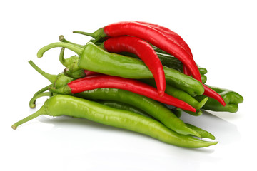Red and Green Peppers