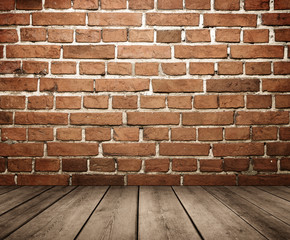 Grunge empty interior with copy space