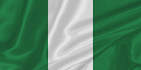 Obraz premium Flag of Nigeria