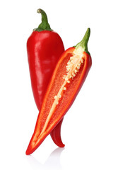 Red peppers