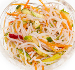 rice noodle salad