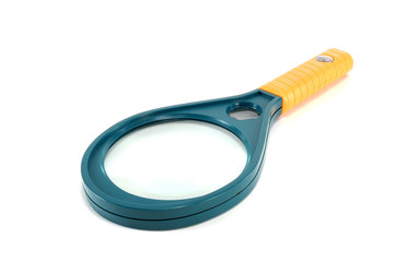 magnifying glass with a handle