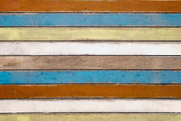 Weathered color bars