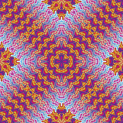 Arabesque tapestry with historic baroque motifs