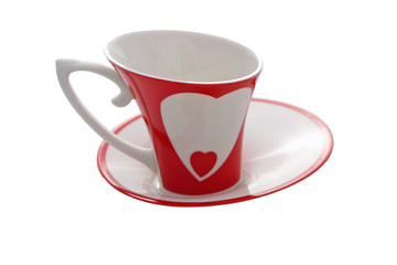 Une tasse et un coeur