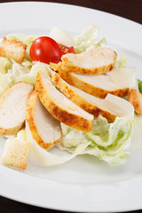 Chicken Caesar salad