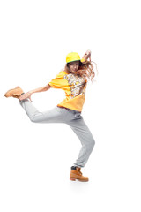 girl hip-hop dancer