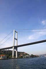 Bosphorus Bridge over the Bosphorus strait in Istanbul