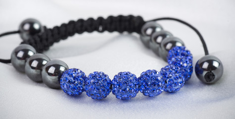 Beautiful jewelry on background